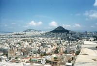 Ein Blick über Athen