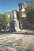 Löwen Denkmal in Samos Stadt