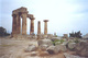 Alt-Korinth: die Ruinen eines Tempels