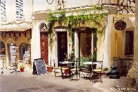 Ein Café in Korfu-Stadt