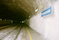 Der Bahnhof im Tunnel