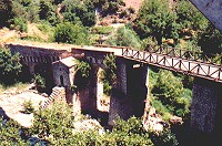 Fränkische Brücke mit Kapelle