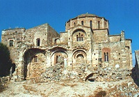 Agia Sophia auf dem Felsklotz
