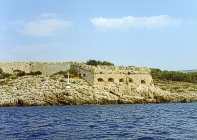 Festung vom Meer aus