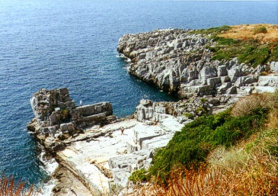 Küste südlich Agios Dimitrios