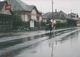 Straße im Regen, nahe Aggtelek