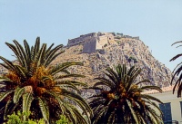 Palamidi (220m hoch) mit Festung