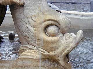 Tritonenbrunnen - Detail