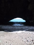 Die Höhle bei der dritten Bucht
