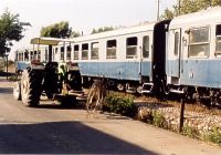 Hier hält die Peloponnes-Eisenbahn
