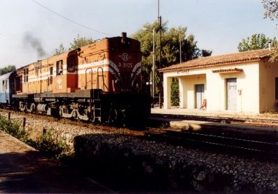 Bahnstation Agios Ilias