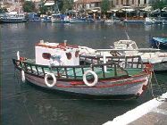 Fischerboote im Hafen von Pythagorion