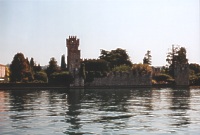 Die Scaliger Burg am Wasser