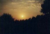 Sonnenuntergang am Demetertempel  in Lepreo