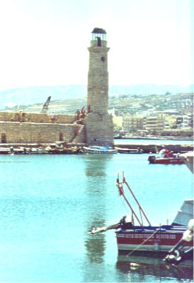 Der Leuchtturm im alten Hafen