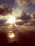 Sonnenuntergang Keri Lake