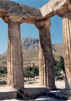 Altkorinth: Säulen des  Apollontempel