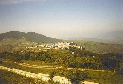 Panorama von Capracotta