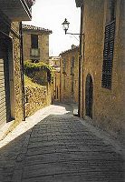 Straße in Civitella