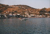 Bucht nördlich von Lipari Stadt