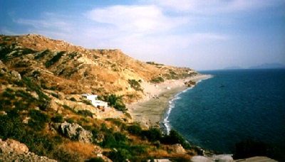 Einsame Bucht in der Gegend um Plakias