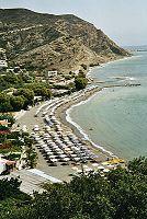Der Strand von Agia Galini