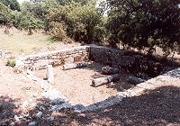 Ausgrabung im antiken Lykósoura