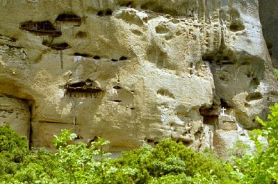 Höhlen von Einsiedlern