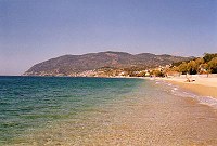 Strand von Agios Isidoros