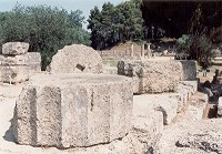 Säulenscheibe vom Zeustempel
