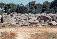 Überreste des Zeustempel