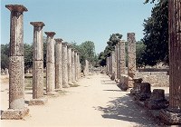 Säulen der Palästra (3.Jh.v.Chr.)