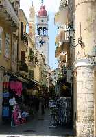 Turm & Gasse Korfu Stadt