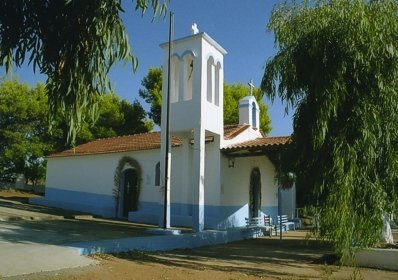 Kirche Agia Kyriaki Seitenansicht