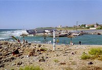 Agia Kyriaki Hafen und Badeanstalt