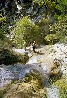 Am Wasserfall der Neda