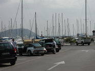 Parkplatz an der Marina