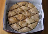 Lecker: Baklavas frisch vom Zuckerbäcker