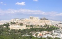 Akropolis mit Weitwinkel