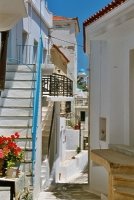 Gasse in Andros-Chora