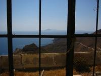 Anafi Chora - Blick auf Santorini