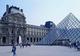 Richelieu-Pavillon und Glaspyramide, Louvre