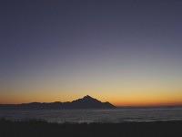 Der "Agion Oros" bei Sonnenaufgang