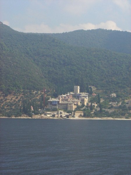 Ein Athos-Kloster