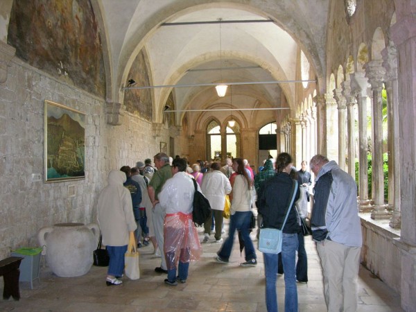 Besucherandrang im Franziskanerkloster