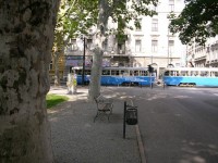 Zrinjevac - Straßenbahn