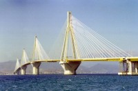 Harilaos-Trikoupis-Brücke vom Westdock