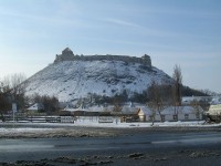 Burg Sümeg im Winter