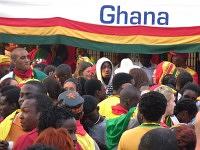 WM 2006: Ghana auf dem Fanfest