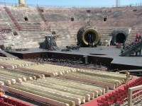 Die Arena von Verona von Innen
